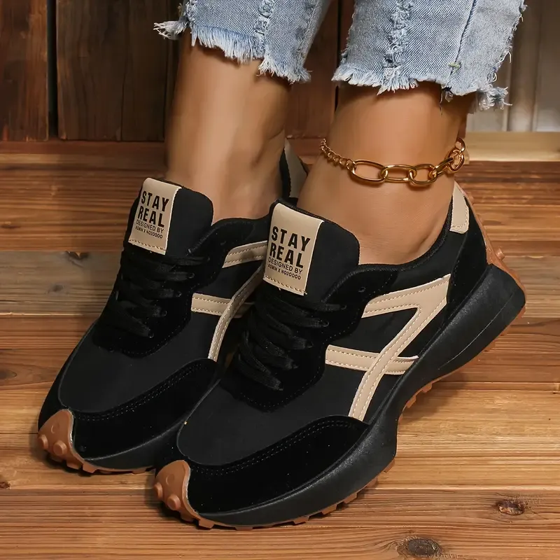 Stylish Colorblock Comfort Sneakers