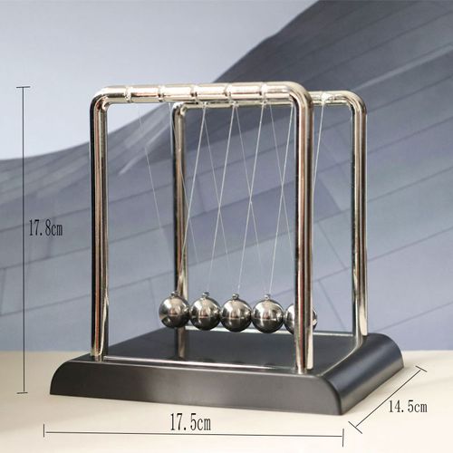 Newton cradle bouncing ball