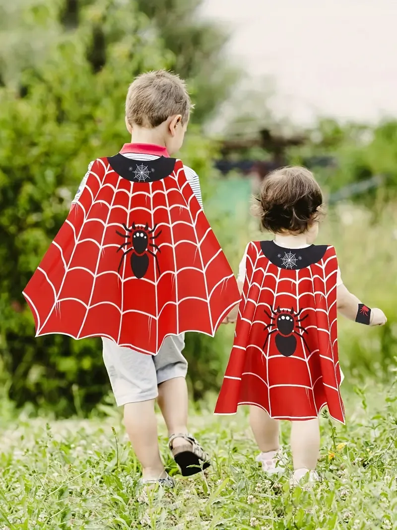 Boys Spider Cape