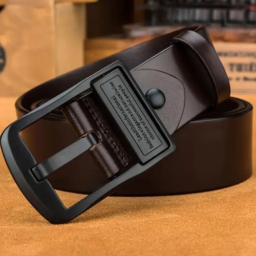 Fashionable Belt For Men, Retro Buckle Belt, Dual-sided Leather Belt, Versatile Belt For Business