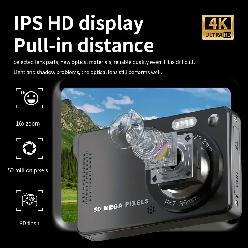 Dual-Lens Digital Camera for Youngsters