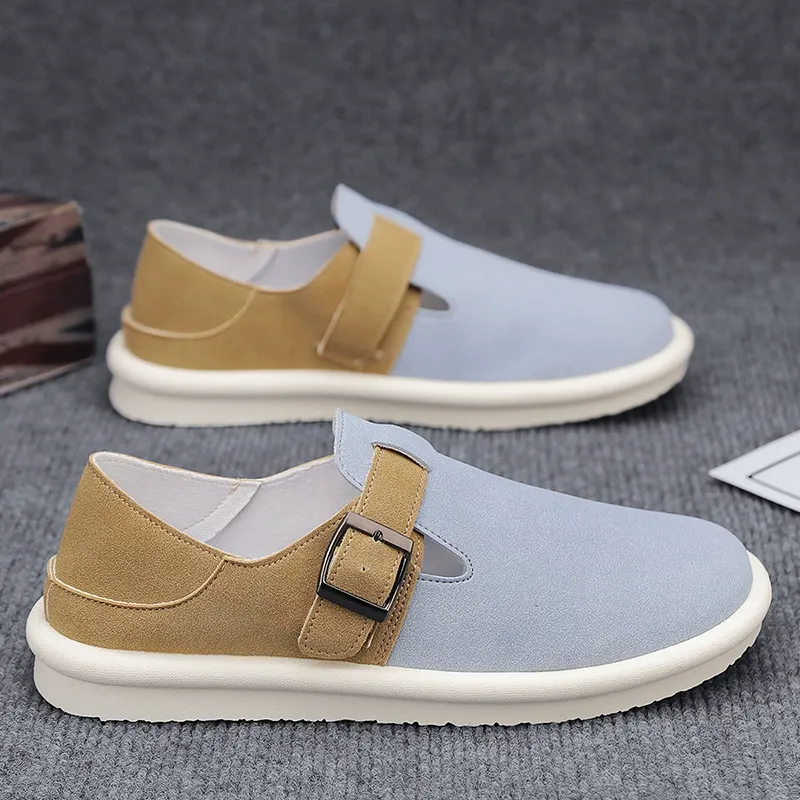 Men's comfortable breathable colorblock fabric