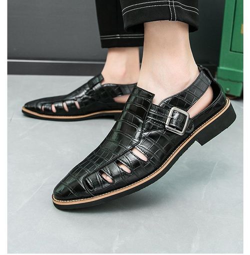 New comfortable leather shoes, business formal wear and casual work shoes