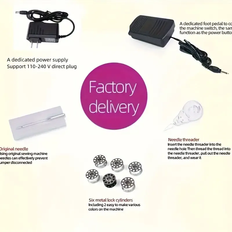Compact Electric Sewing Machine