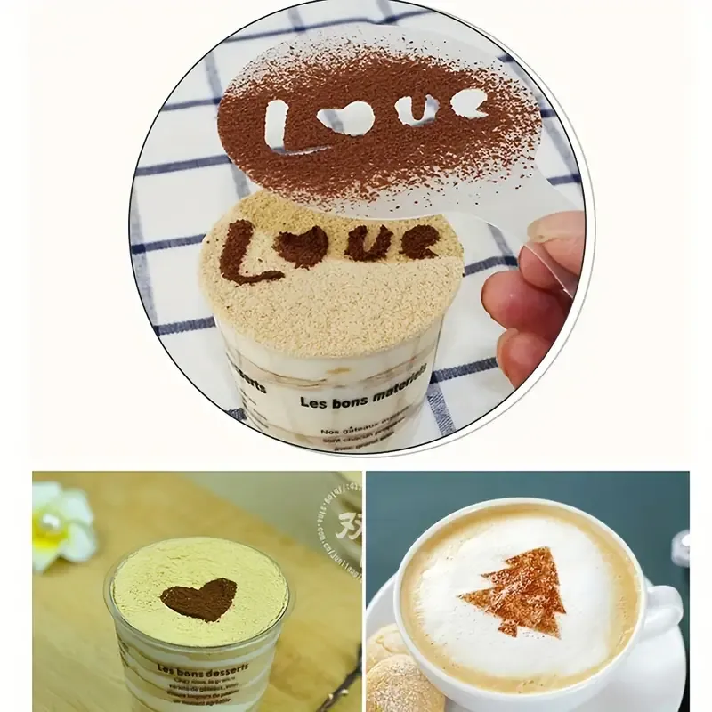 Coffee Stencils Set