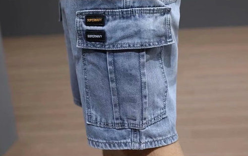 🔥2025 HOT SALE -50%🔥Denim shorts, men's loose capri pants