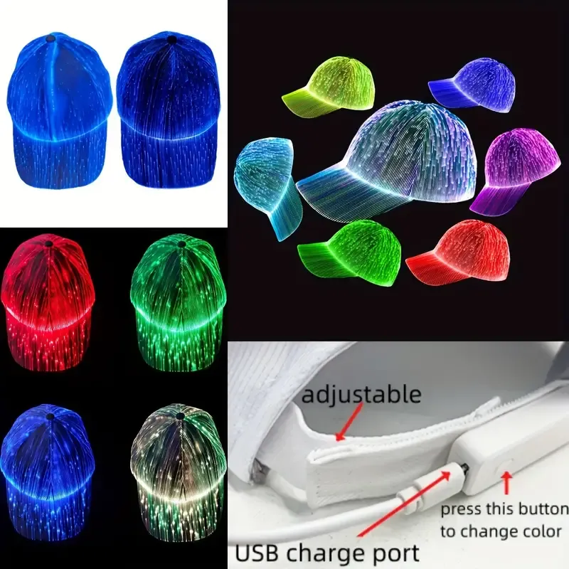 LED Glowing Cap