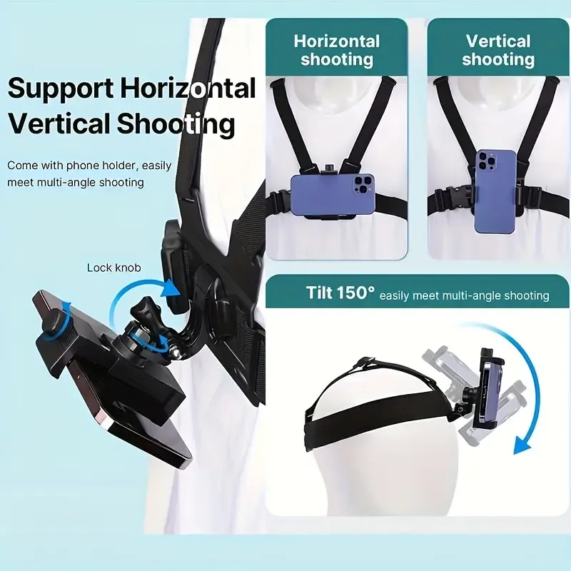 Action Camera Kit Phone Clip Mount