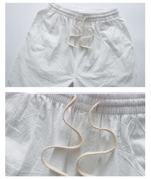 Linen Henley Short Sleeve T-Shirt Set