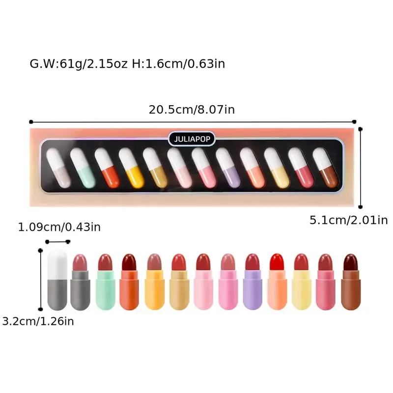 Colorful Capsule Lip