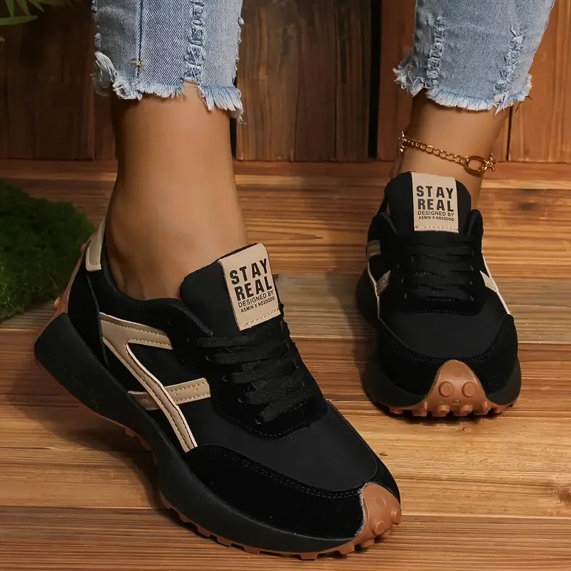 Stylish Colorblock Comfort Sneakers