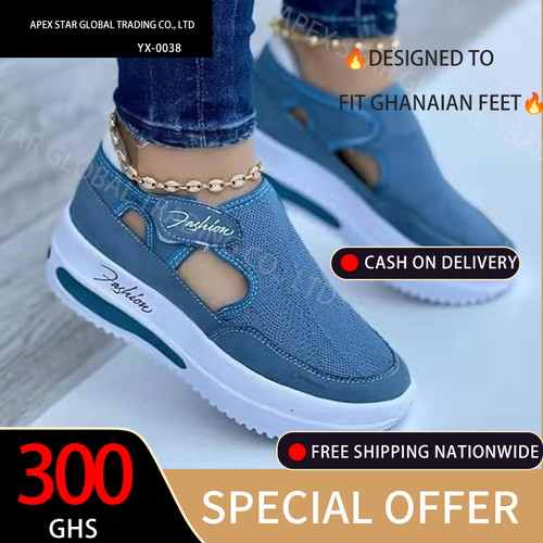 Women's Solid Color Sneakers, Breathable Knit Low Top Outdoor Shoes, Women's Comfortable Shoes