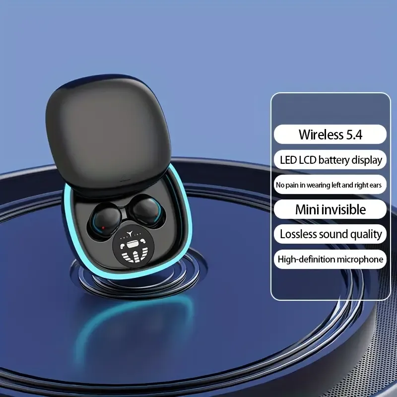 Ultra-Compact Wireless Earbuds with Long Battery Life, High-Fidelity Sound, Perfect for Outdoor Activities, Ideal Gift for Men, Women, and Students, Perfect for Christmas or Halloween