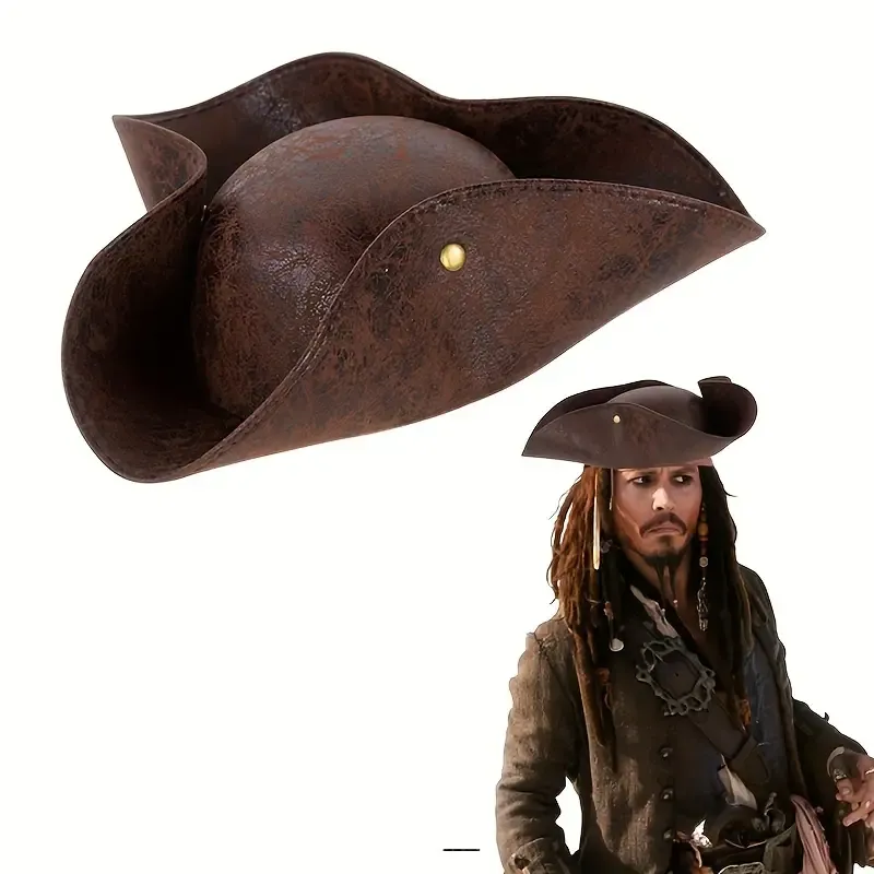 Pirate Captain Tricorn Hat