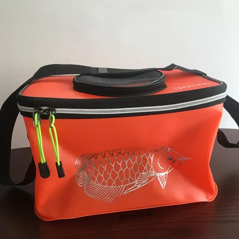 Portable Multi-Functional EVA Fishing Bag: Spacious, Collapsible, No-Pump Needed, Perfect For Camping & Anglers
