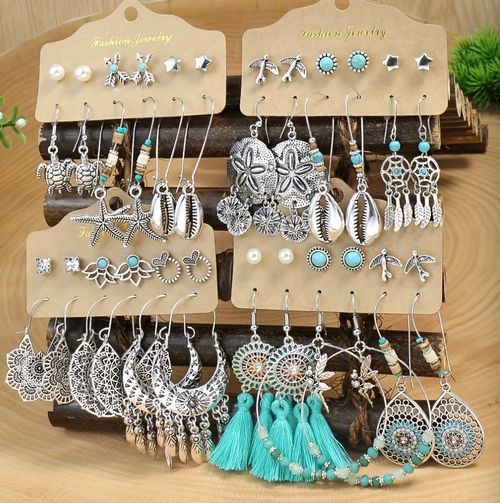 Bohemian Earring Set