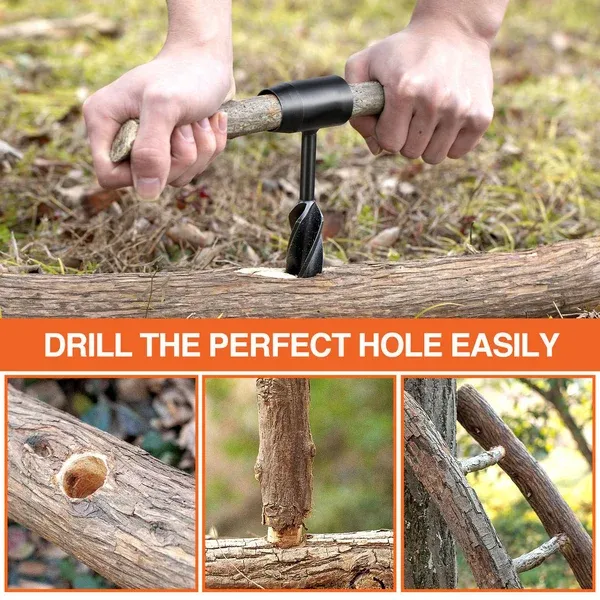 Bushcraft Auger – Bushcraft Hand Auger Wrench