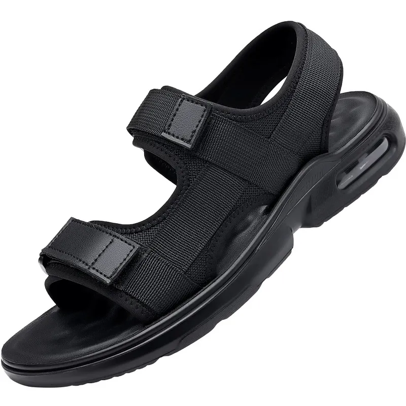 Leisure sports casual over-the-knee air-cushioned flip-flops with soft soles for sandy beaches