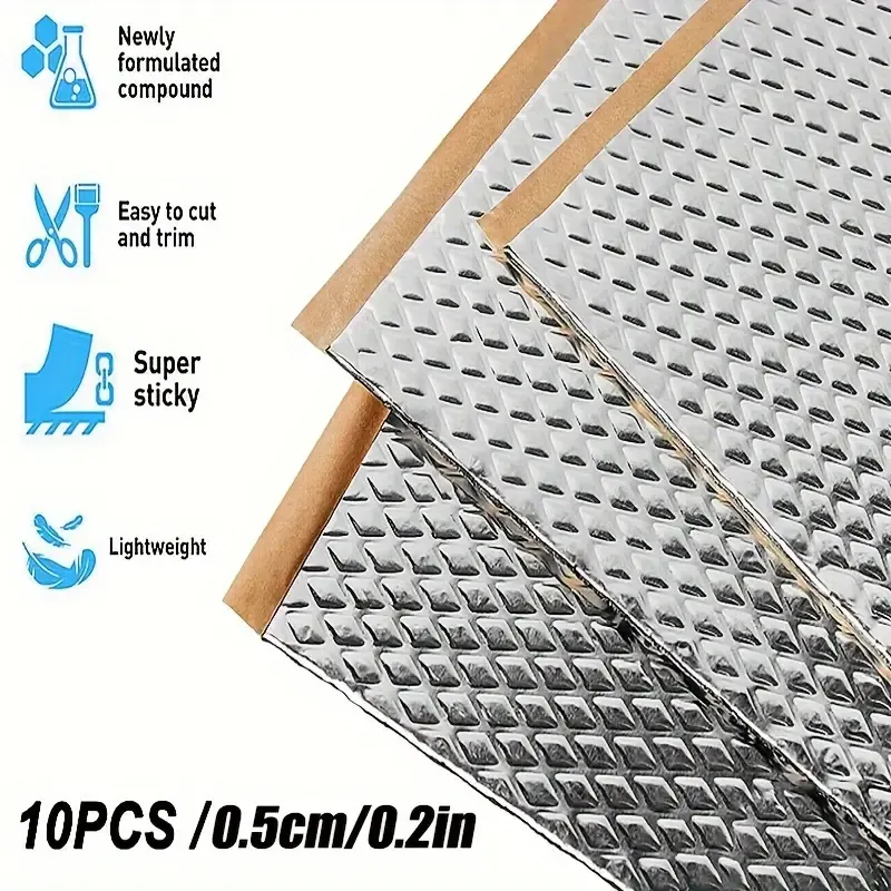 Car Heat Noise Insulation Mat Sound Deadening Damping Mat