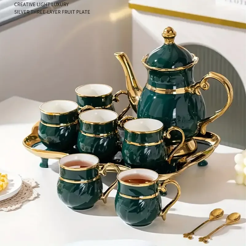Elegant Ceramic Tea Set