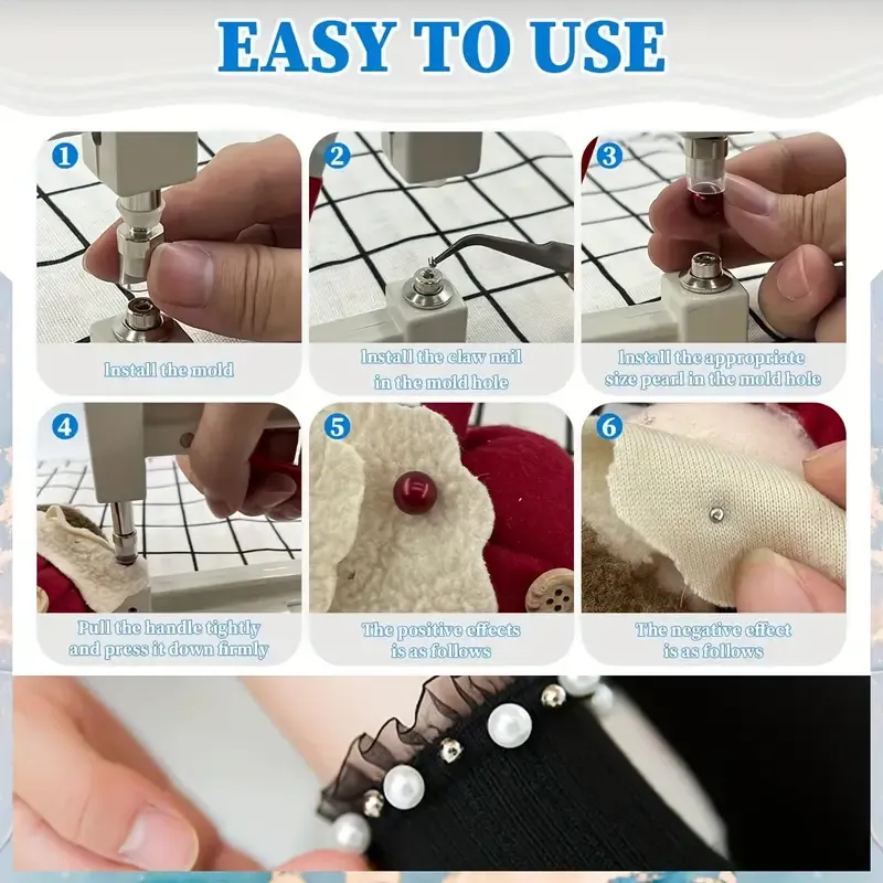 Portable Handheld Beading Machine