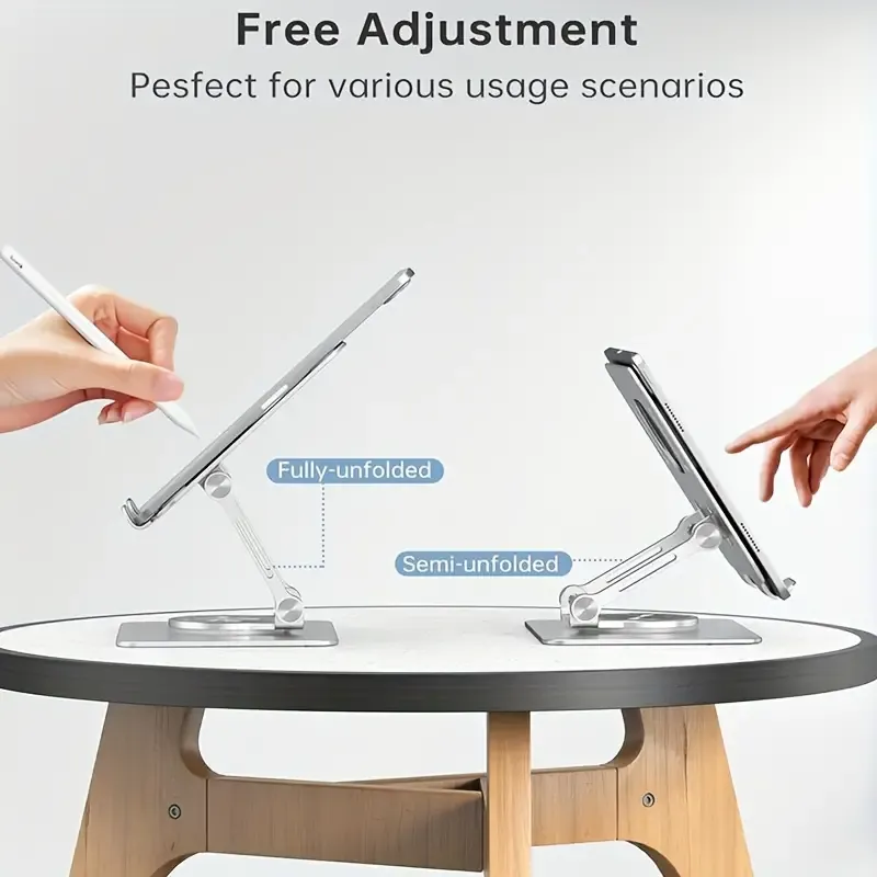 360-Degree Rotating Tablet Stand