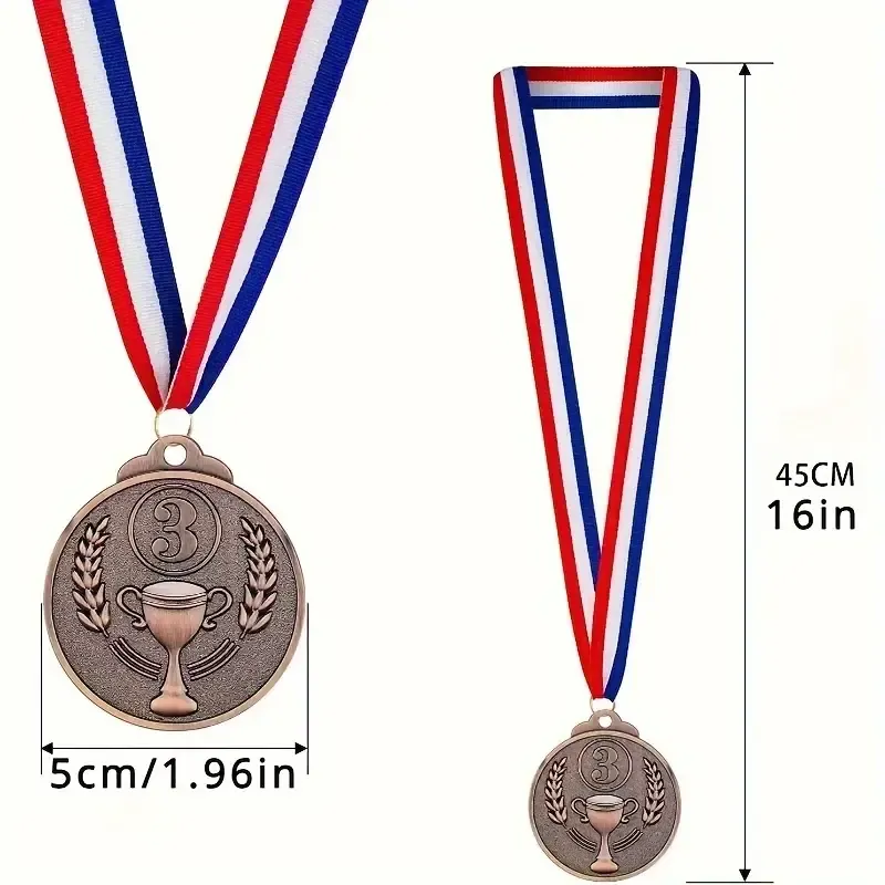 Golden Silver Bronze Medals