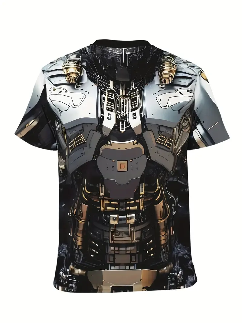 Crew Neck Short Sleeve T-shirt