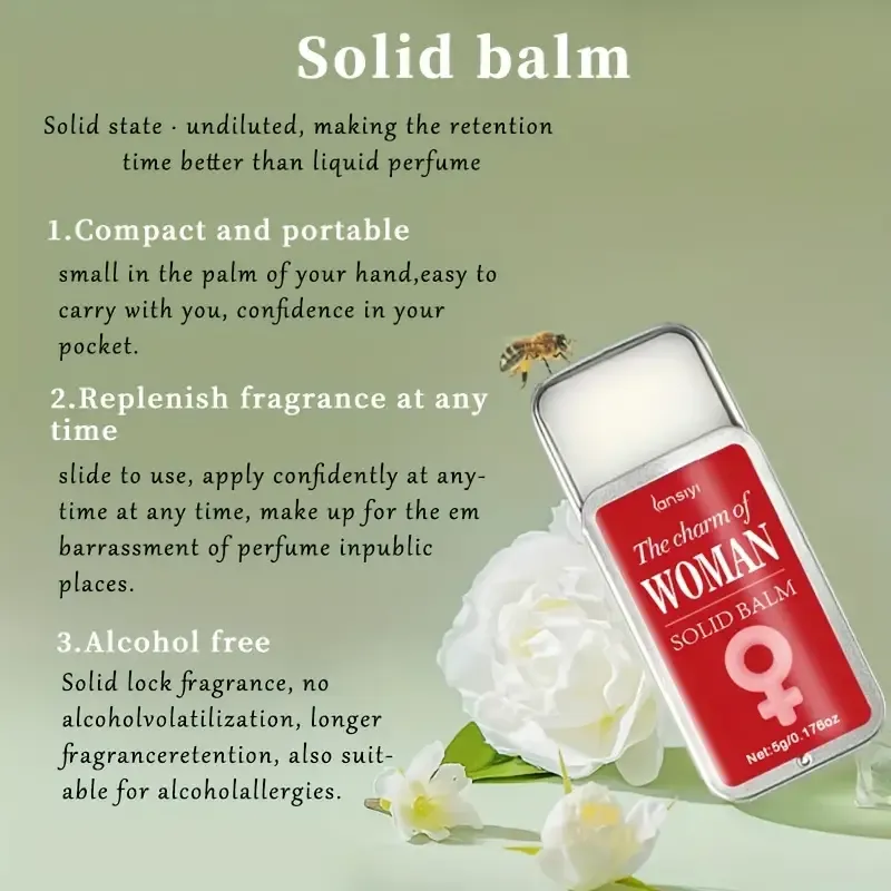 Fresh Scented Solid Perfume Stick