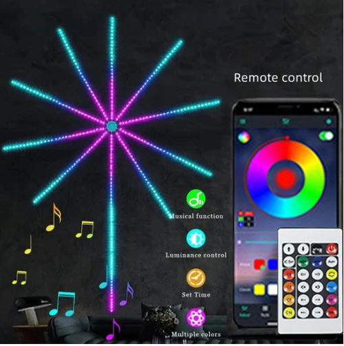 🎁2024 New Year Hot Sale 70% OFF - 💡WiFi Bluetooth Smart Fireworks Led Light