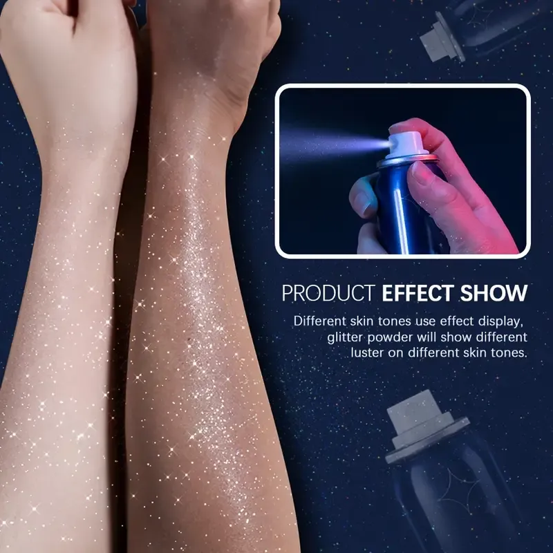 Glitter Spray  Long Lasting