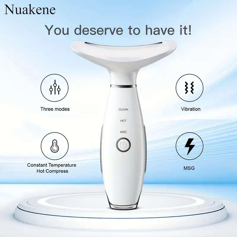 Rechargeable Facial And Neck Massager