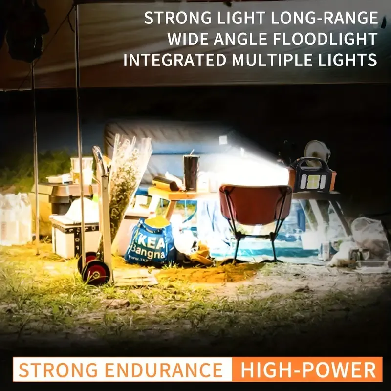 Solar Powered LED Flashlight