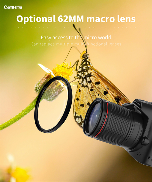 64 Million Pixels  Shooting Camera