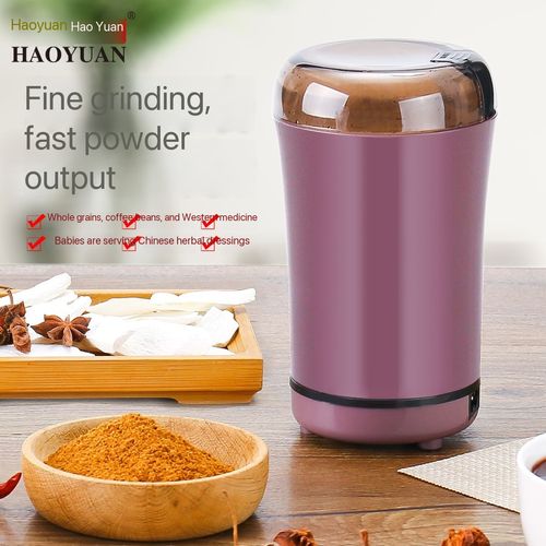 Home grinder, electric grinder, household dry grinder for grains and cereals, portable coffee grinder.