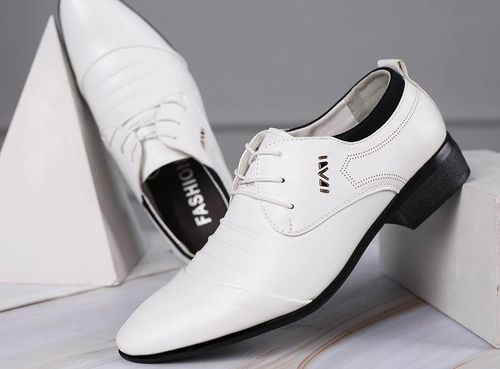 Men's business shoes, little white shoes, wedding shoes