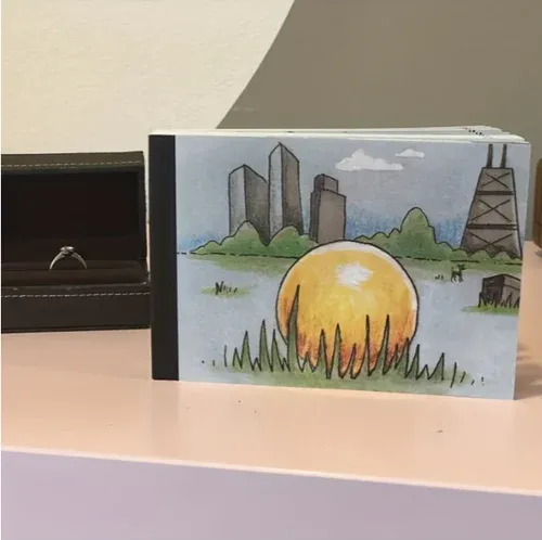 Ring Flip Book Gift