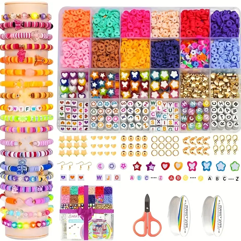 DIY Polymer Clay Bead Jewelry Making Kit
