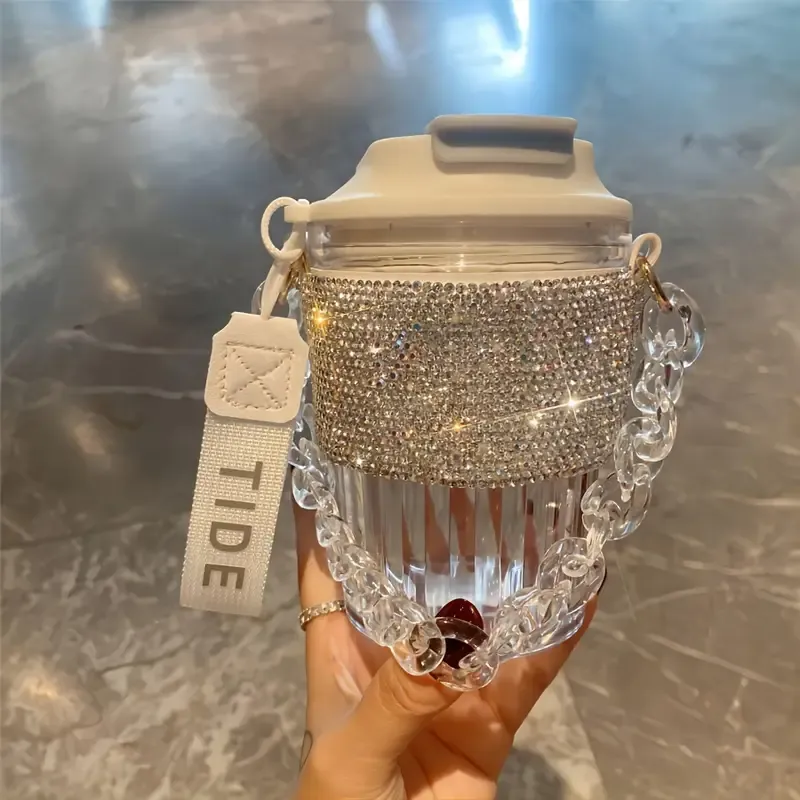 Luxury Quadrilateral Portable Water Bottle