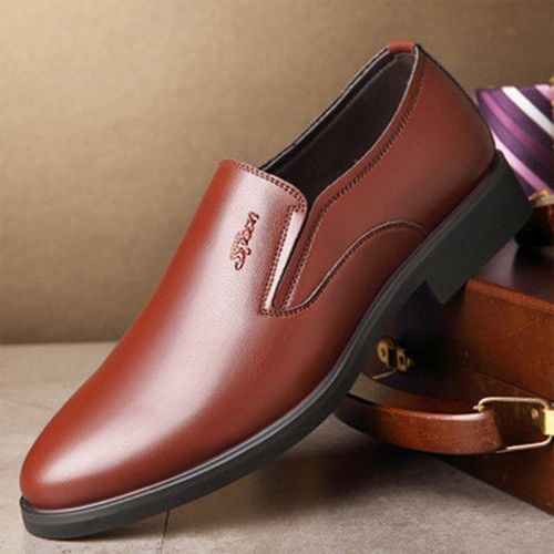 Plus Size Men's Luxurious Solid Slip