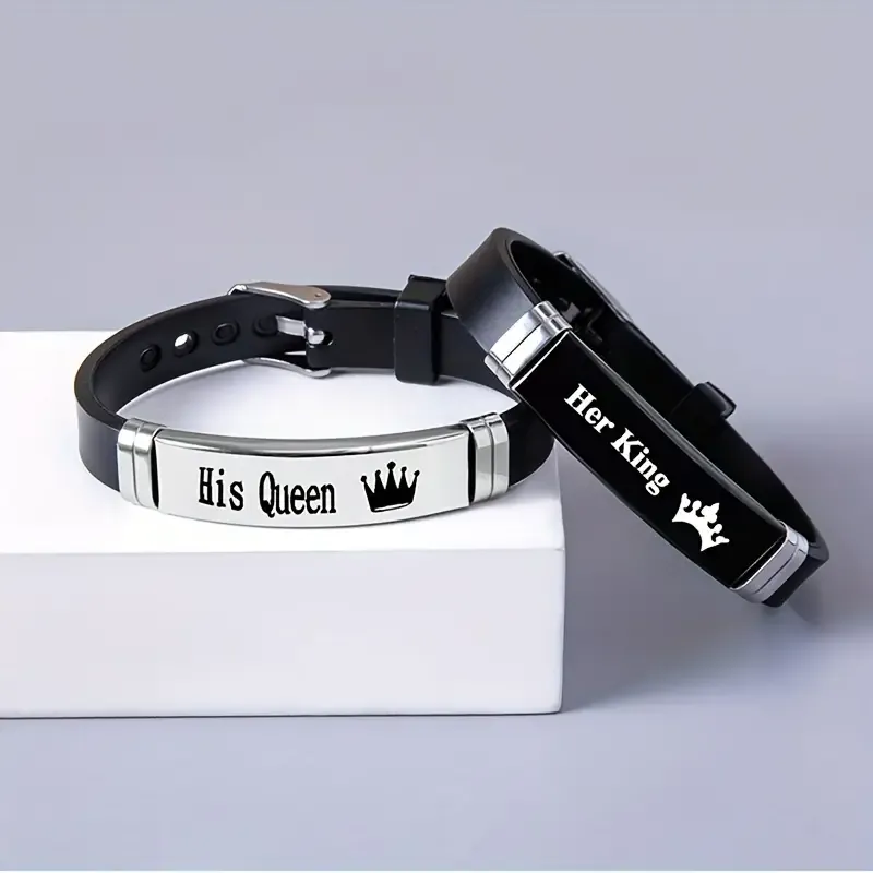 Black Steel Bracelets
