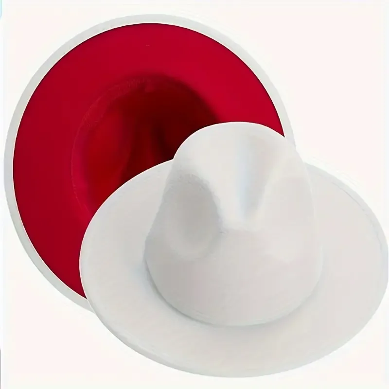 Reversible Woolen Fedora Hat