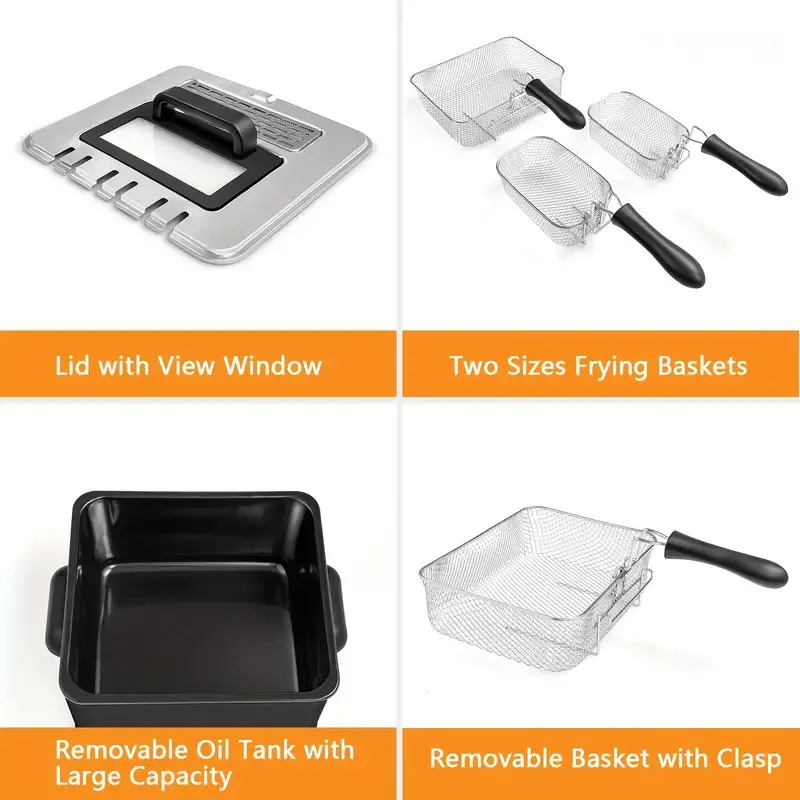 Extra-Large Electric Deep Fryer