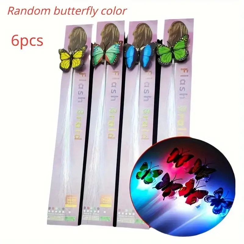 LED Color Butterfly Braids