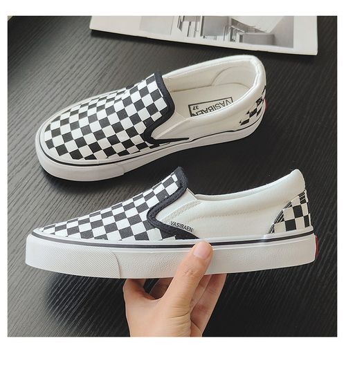 ew style slip-on canvas shoes all-match casual