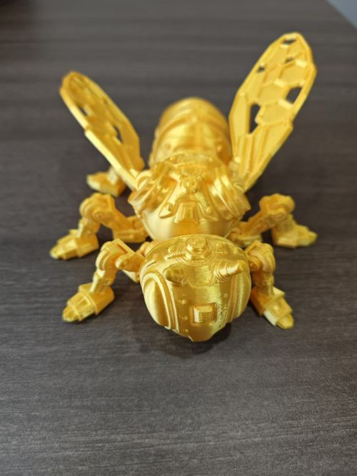 3D printed mechanical honeybee multi-articulation can do hands-on model gift gift decoration