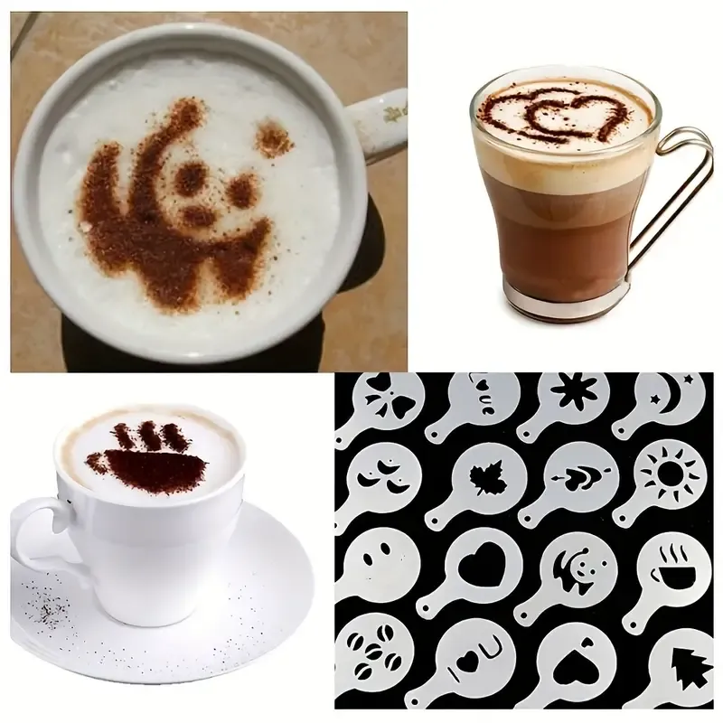 Coffee Stencils Set