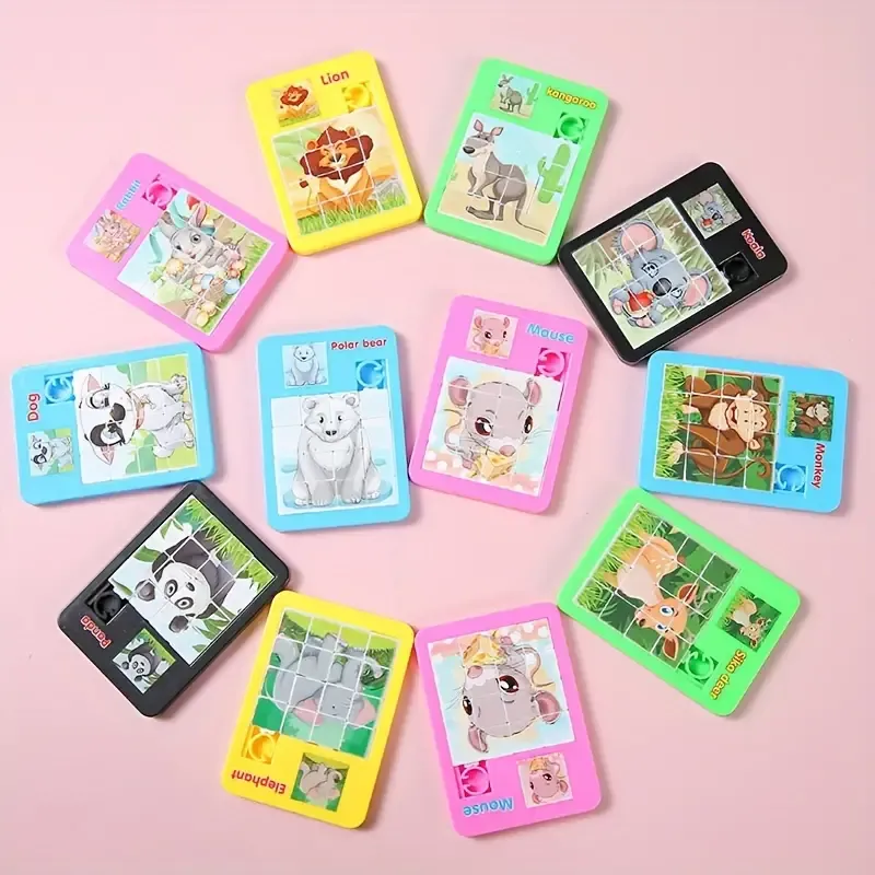 Cute Animals Cartoon Jigsaw Puzzle Toys
