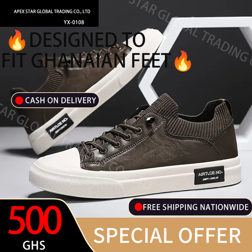Classic Men's Low-Top Sneakers - Comfortable, Lightweight & Versatile Casual Shoes for All Seasons