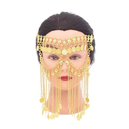 Delicate Glamorous Golden Veil